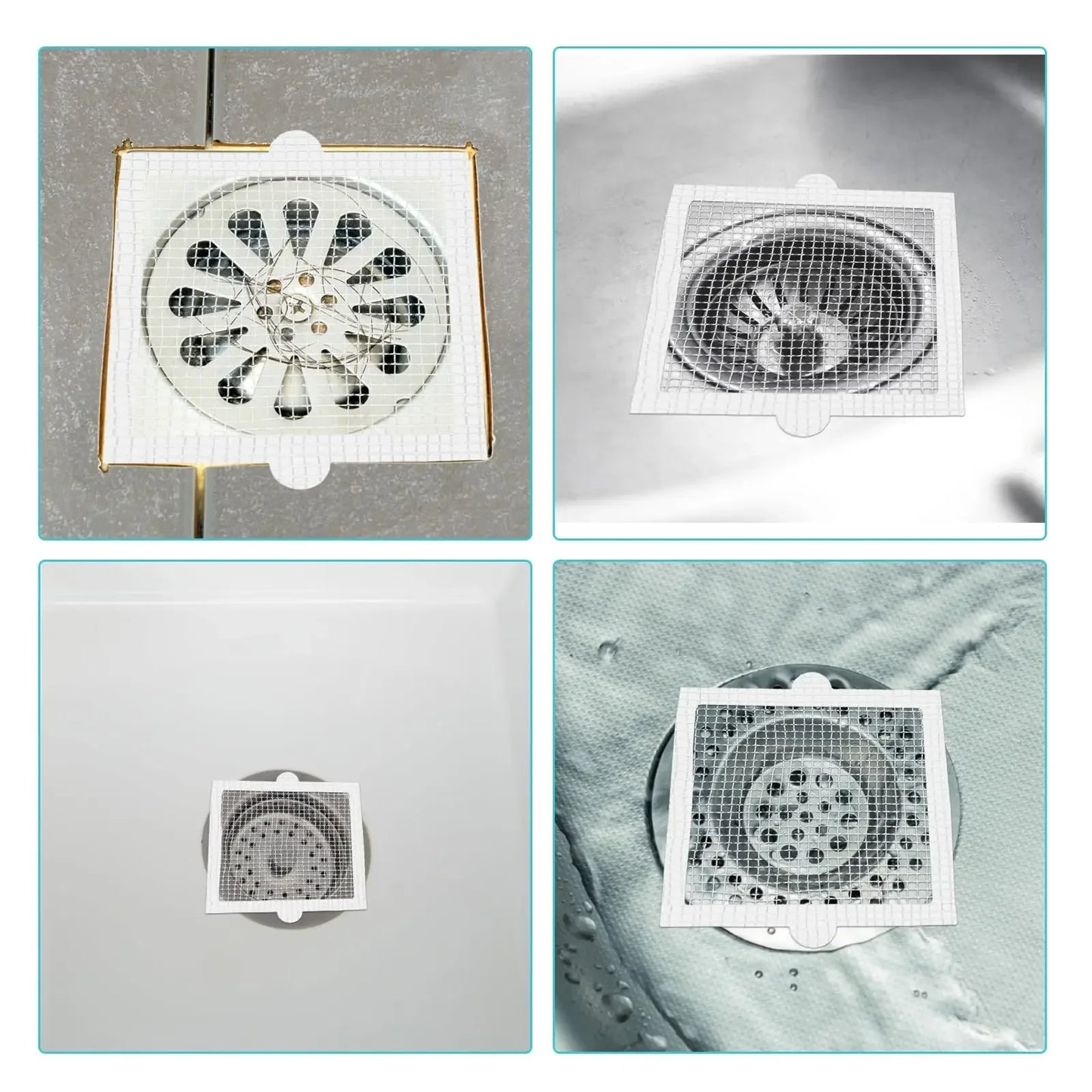 Filter Patch Bathroom Sewer Hair Catcher
