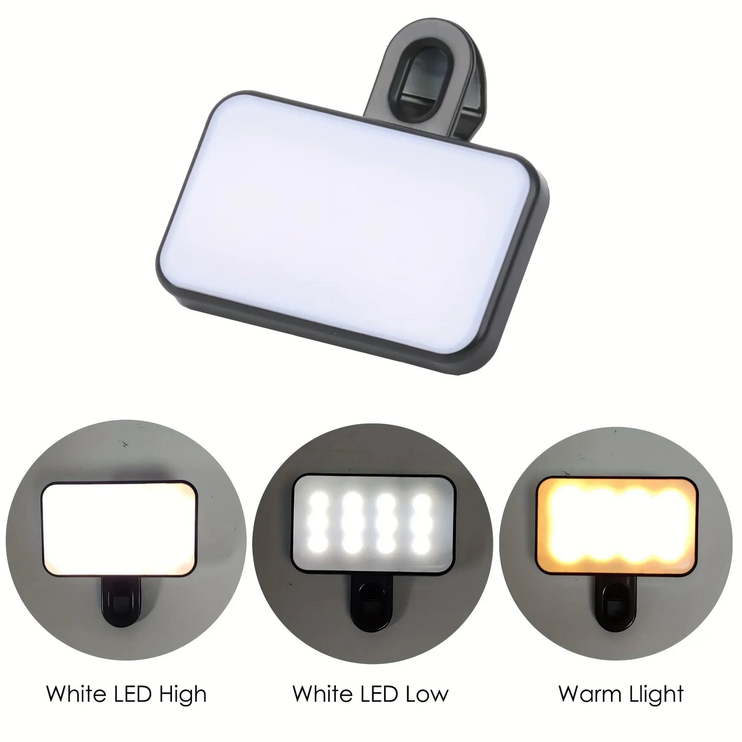 Mini Rechargeable Selfie Fill Light